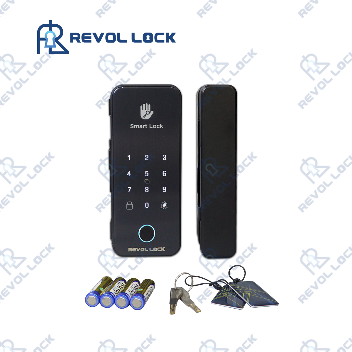 Khóa vân tay cho cửa kính cường lực RV701A